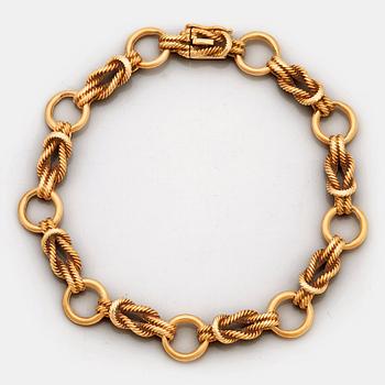 817. A 1950's ''Cordage Noued Marin'' bracelet by Hermès.