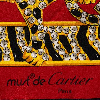 Cartier, a 'Savane Africaine' scarf.
