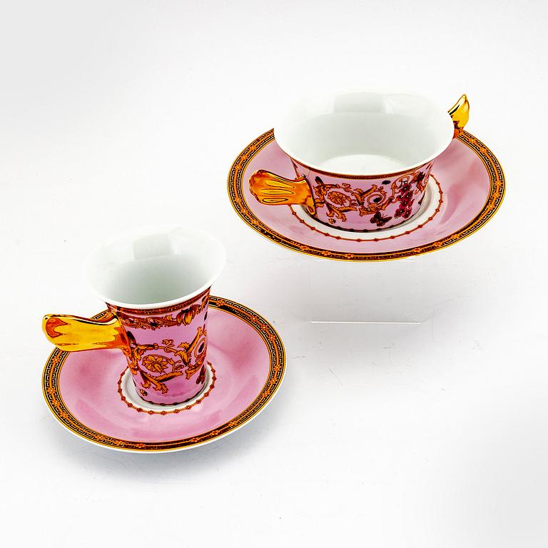 versace, a 31 pcs "Le jardin de Versace" from Rosenthal Germany.