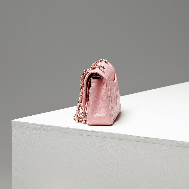 HANDVÄSKA. "Double Flap", Chanel.