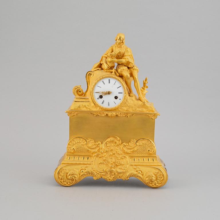 Table clock, second half of the 19th century.