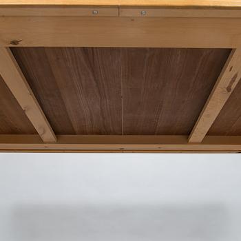 Carl Gustaf Hiort af Ornäs, dining table, "Exhibition Senior", and chairs 6 pcs, HMN Huonekalu Mikko Nupponen 1950s.