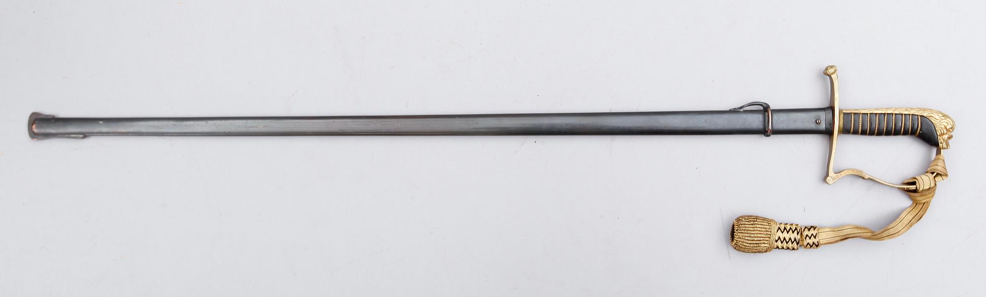 SABEL, modell 1899, för officer vid Infanteriet.