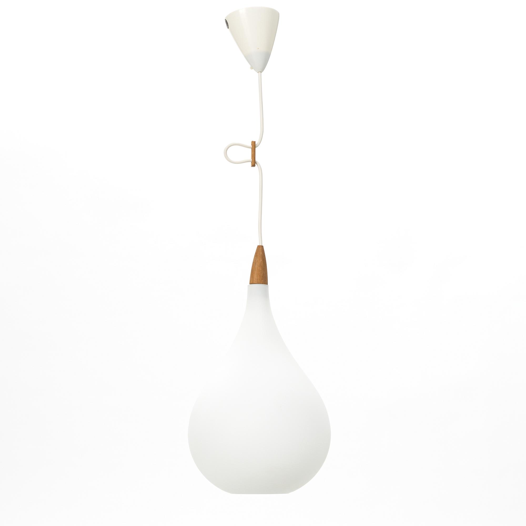 Uno & Östen Kristiansson, a glass ceiling light, Luxus, Vittsjö.