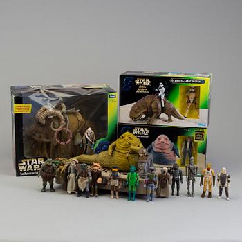 STAR WARS, 60 delar, Kenner och Palitoy, 1970/80-tal.