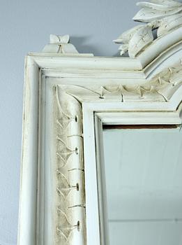 SPEGEL MED KONSOL, ny-Louis XVI, omkring 1900.