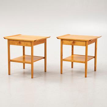 A pair of Swedish Modern bedside tables, 1930's/40's.