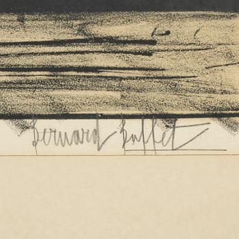 Bernard Buffet, "La porte Saint-Martin".