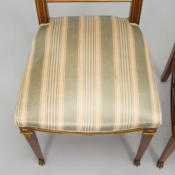 Möblemang, 8 delar, Empirestil, Ryssland, 1900-talets början.