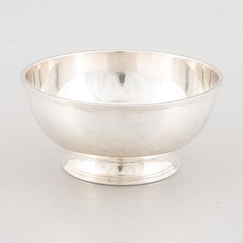 A Swedish Silver Bowl, mark of W.A. Bolin, Stockholm 1957.