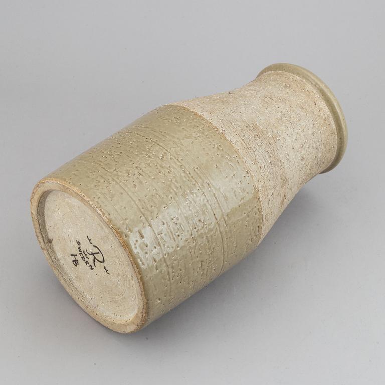 HERTHA BENGTSON, golvvas, stengods, Rörstrand, Sverige, omkring 1900-talets mitt, signerad HB.