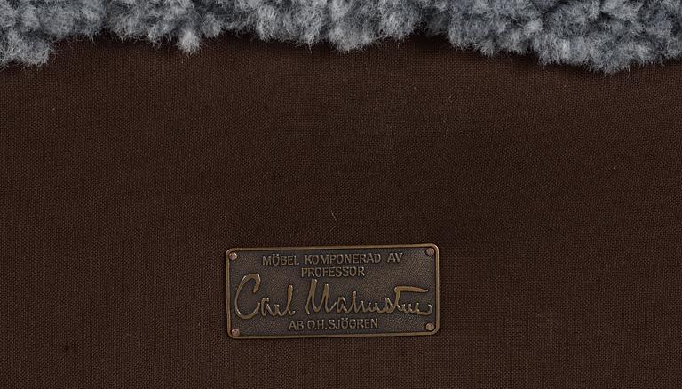A Carl Malmsten armchair, O.H Sjögren.