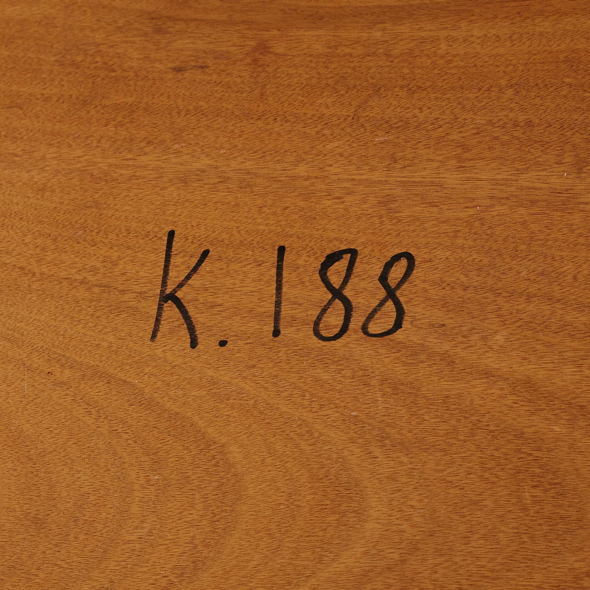 Johannes Andersen, a coffee table, trensum, 1960's.