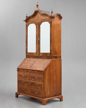 A Swedish late Baroque cabinet by Johan Hugo Fürloh (master in Stockholm 1724-1745).