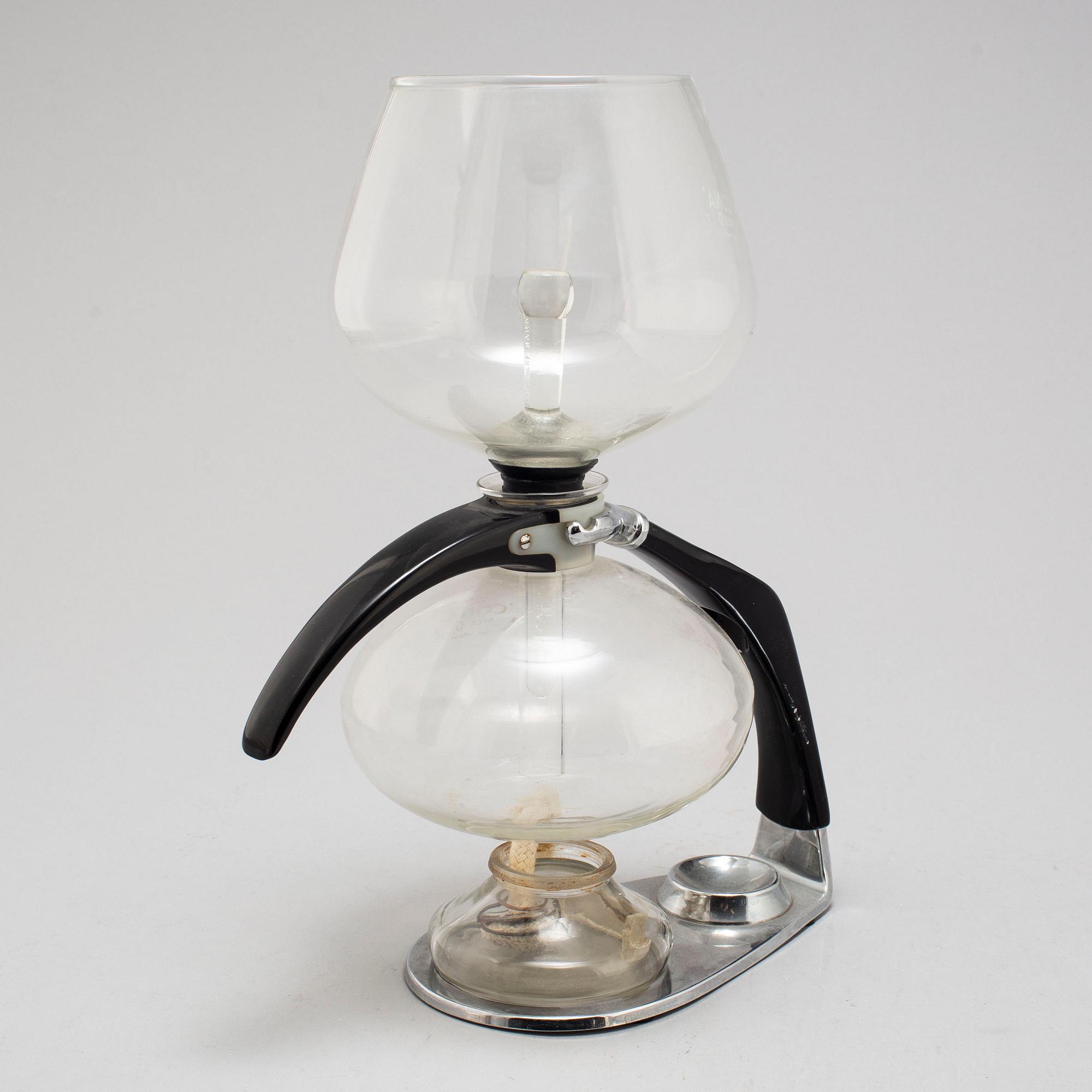 ABRAM GAMES, coffee maker, Cona Size D, England 1960's.