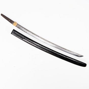 WAKIZASHI, klinga, Japan, möjligen Edo.