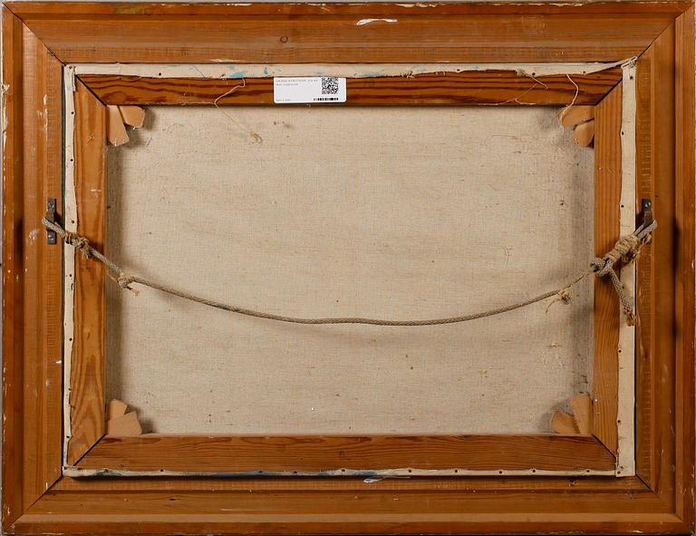 OKÄND KONSTNÄR, olja på duk, osignerad.