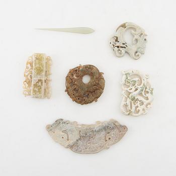 Discs and needle 6 pcs China.
