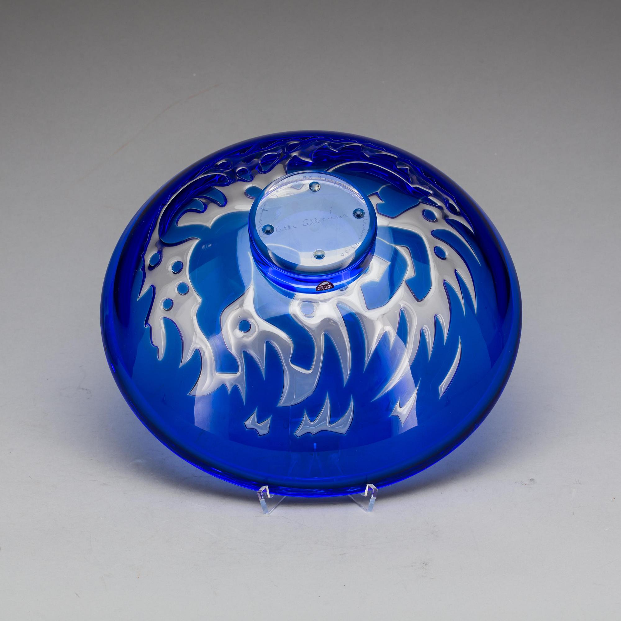 SKÅL, glas. Orrefors Gallery, Olle Alberius 49-50.