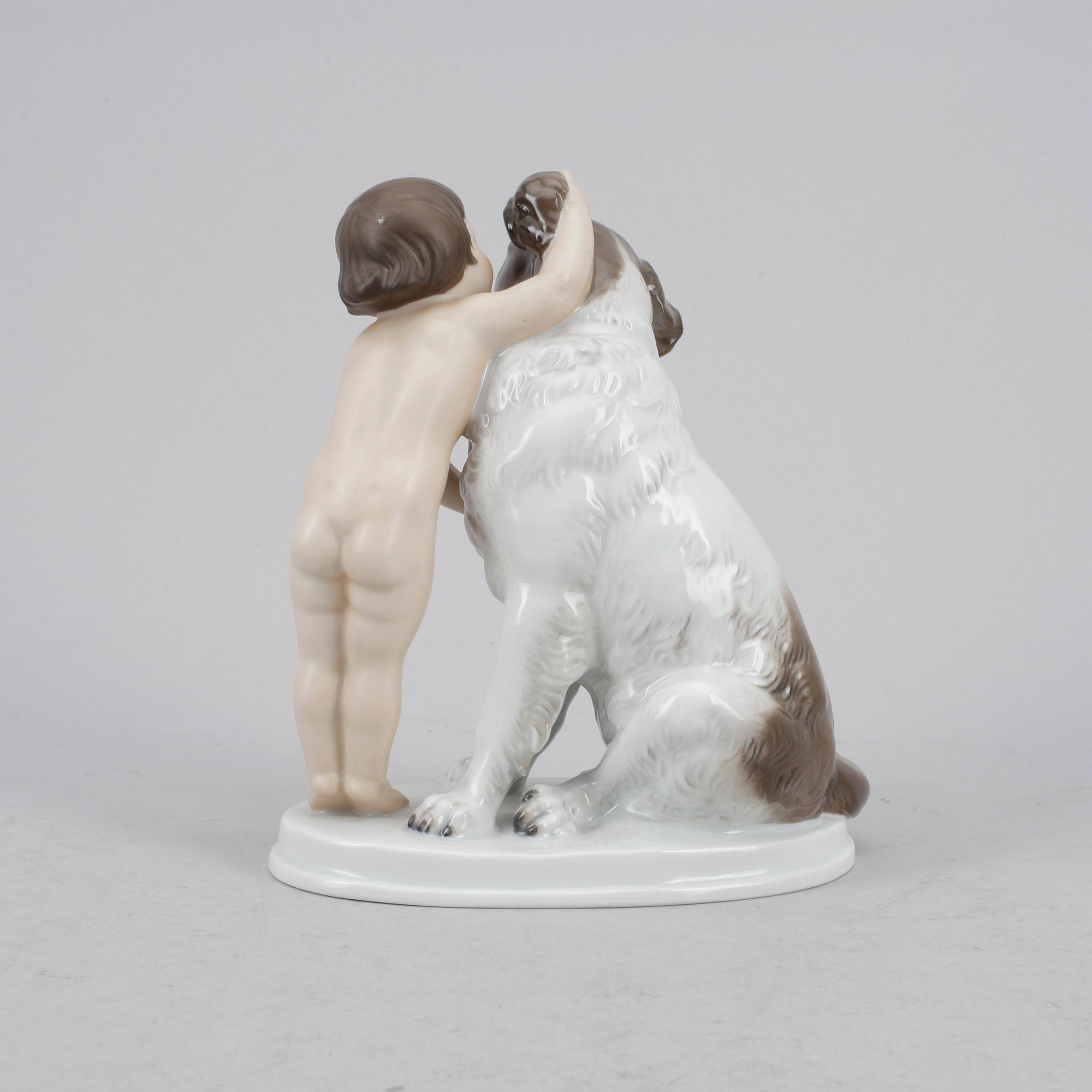 FIGURINER, 2 st, porslin, Rosenthal, Tyskland.