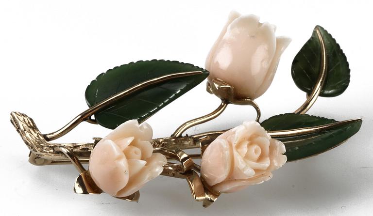 SMYCKESET, 3 delar, 18 K guld.