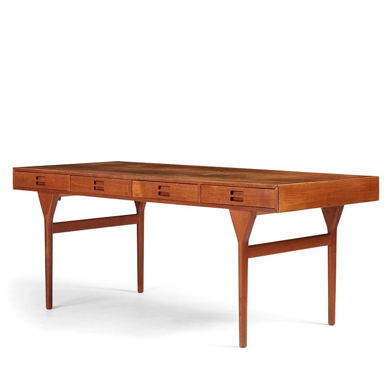 Nanna Ditzel, a teak desk, Søren Willadsen, Denmark 1960s.