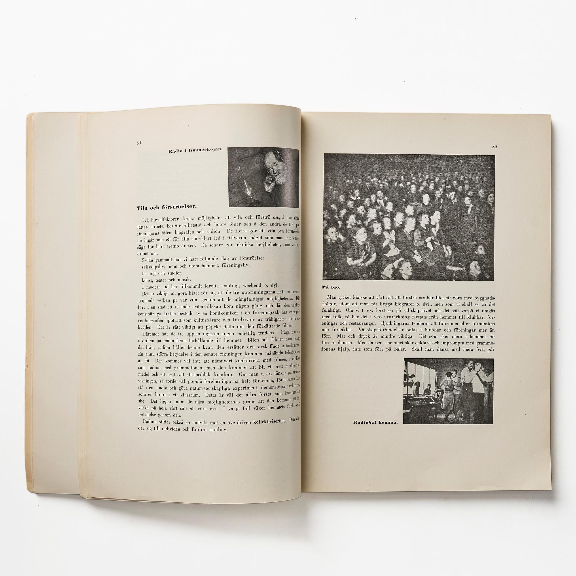 Book, "Acceptera", 1931.