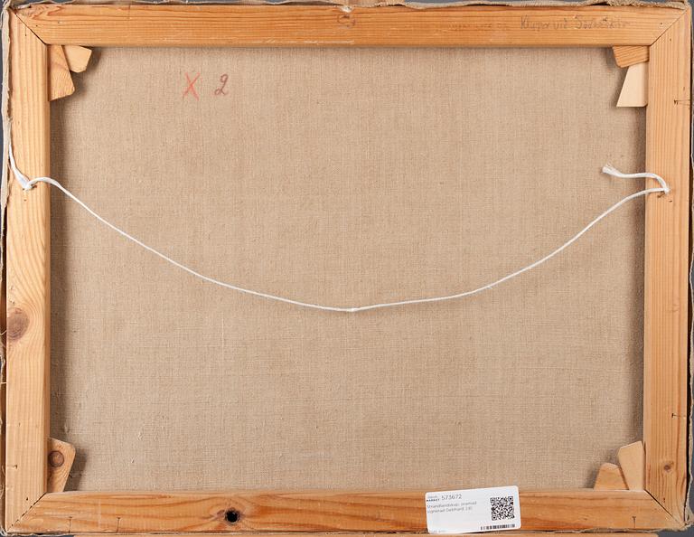 JOHANNES GEBHARD, öljy kankaalle, signeerattu ja päivätty Joh. Geb. 46.