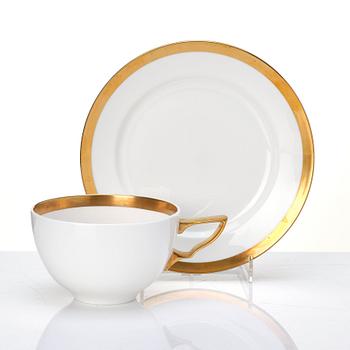 Karin Björquist, a 48 pieces 'Nobel' bone china dinner service, Rörstrand post 1991.