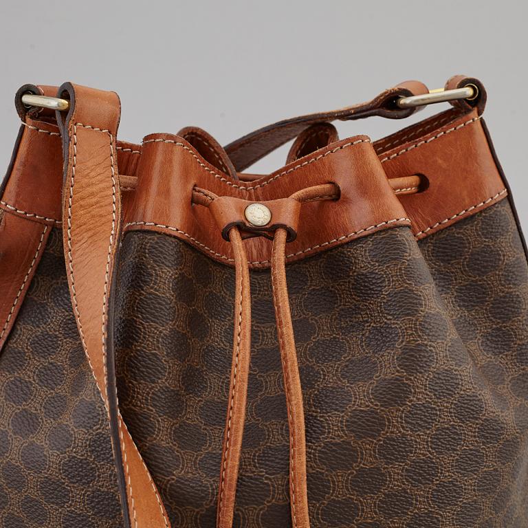 CÉLINE, 'Macadam Bucket Bag'.