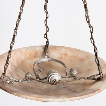 Takampel, alabaster, 1920-tal.