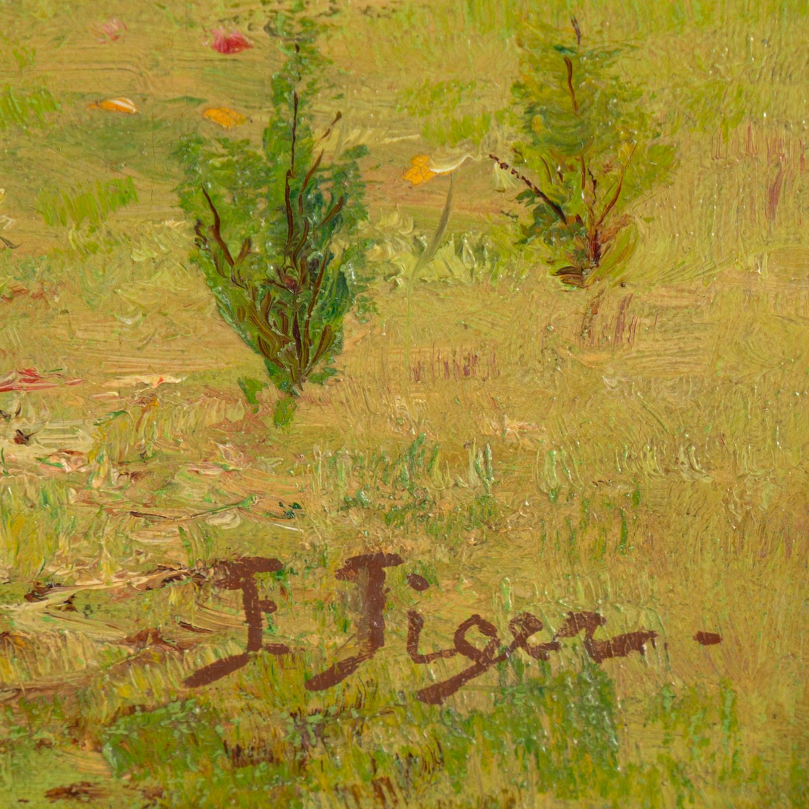 Frans Tiger, oil on canvas, signed.