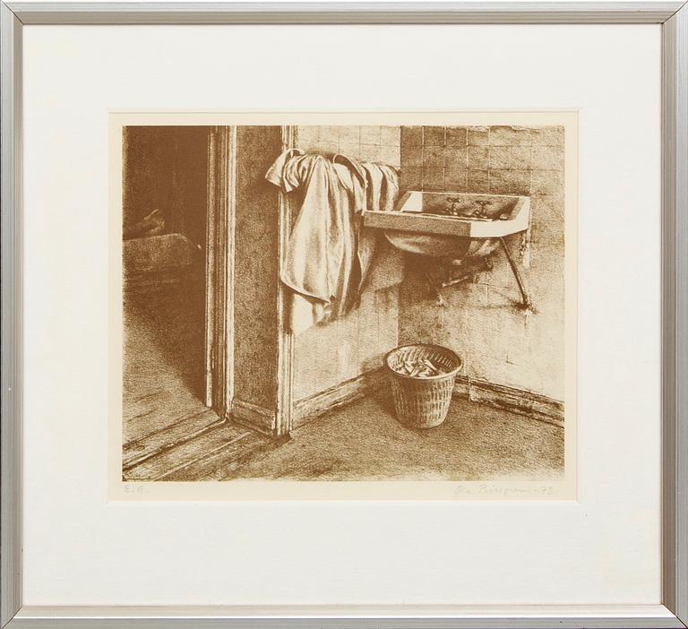 Ola Billgren, color lithograph, signed -73 EA.