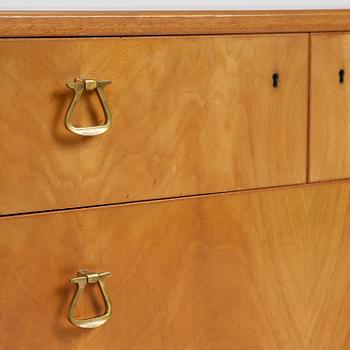 Carl Malmsten, a rare "Nocturne" chest of drawers, 1950s.