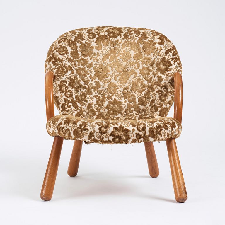 Swedish Modern, "Clam chair",  möjligen  Erik Eks Snickerifabrik, sannolikt 1950-tal.