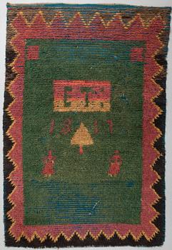 RYA, Finland, 1800-tal. Ca 206x134 cm.
