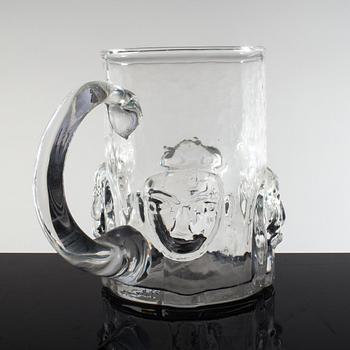 ERIK HÖGLUND, ölglas, 6 st, 1950/60-tal.