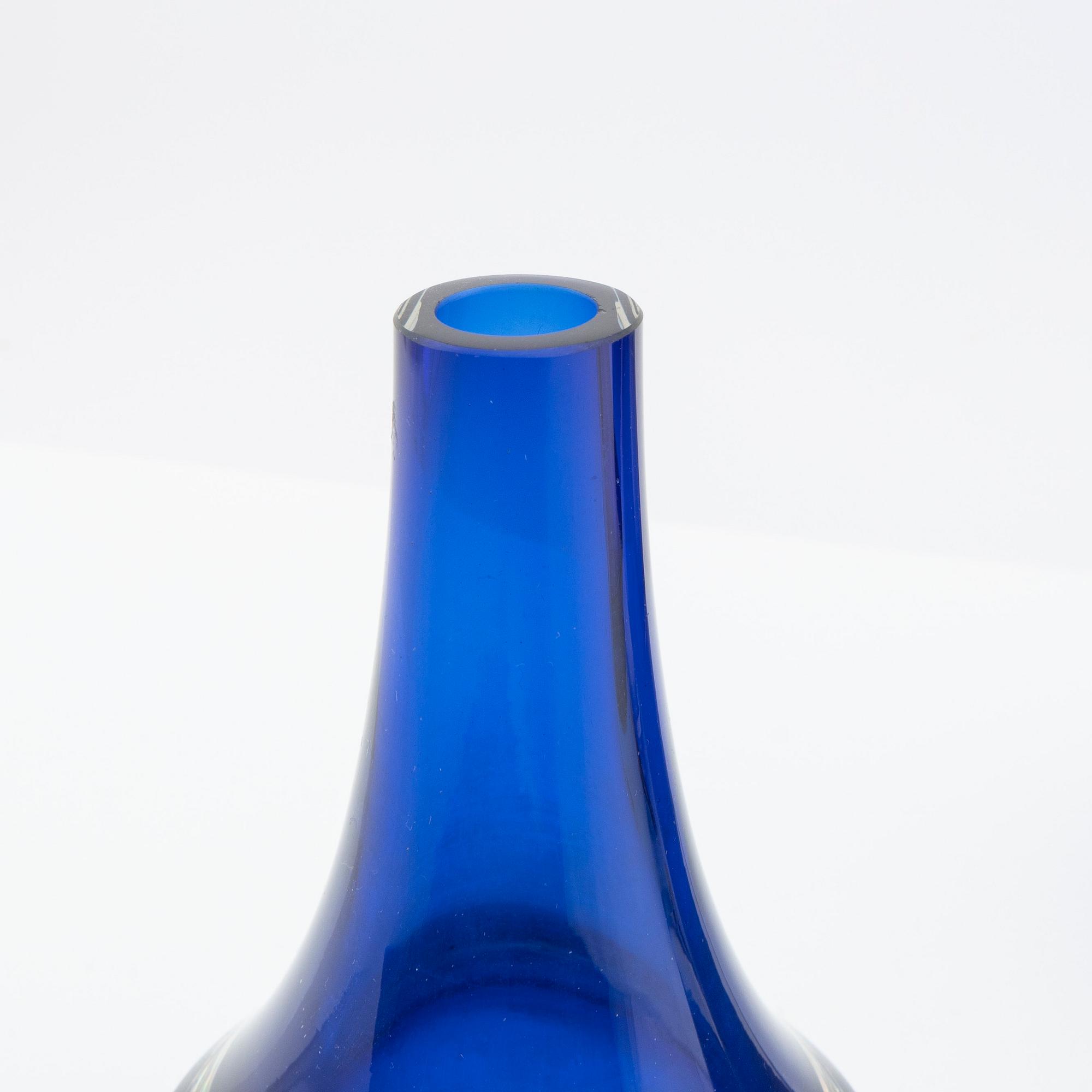 Tamara Aladin, vaser, 3 st, glas, Riihimäen Lasi, 1960/70-tal.