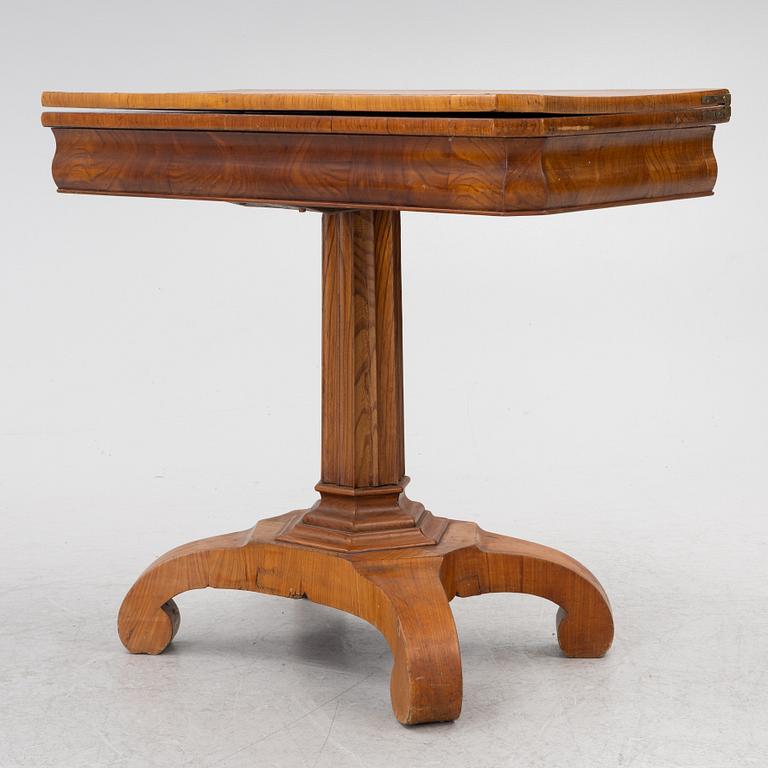 A games table, mid-19th Century.