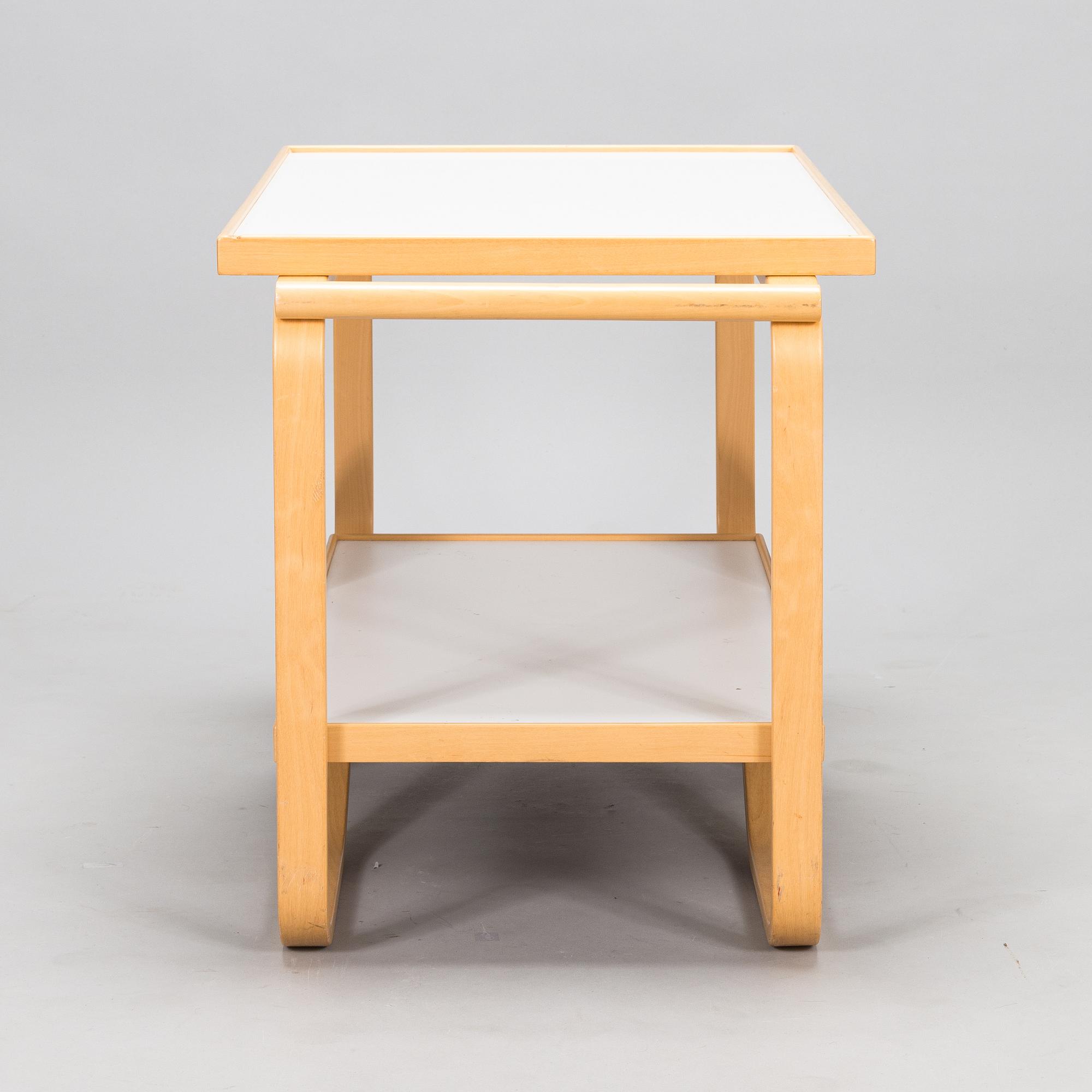 Alvar Aalto, serving trolley, model '901', Artek, Finland, late 20th century.