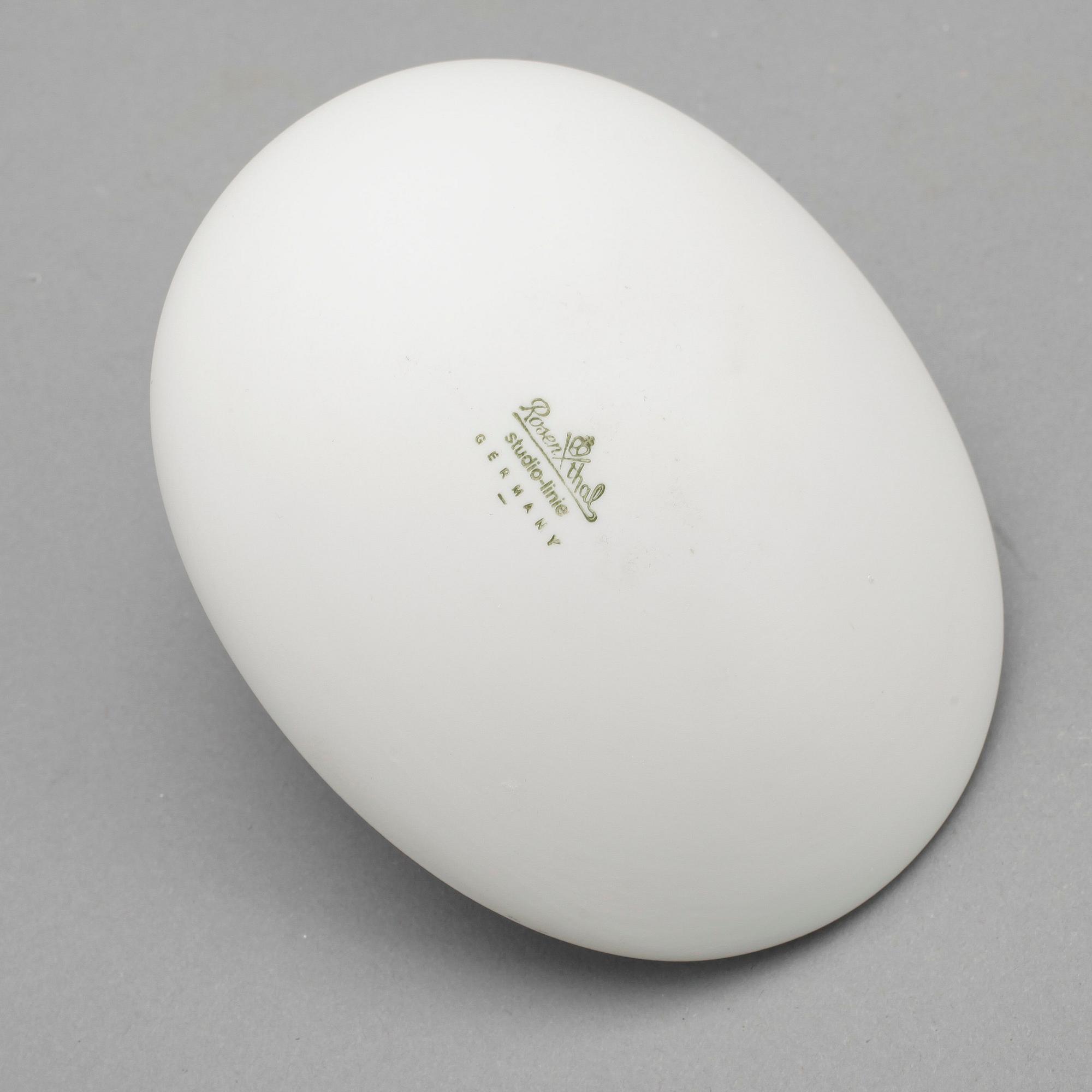 VAS, porslin "Pollo", design Tapio Wirkkala, Studio-Line Rosenthal.