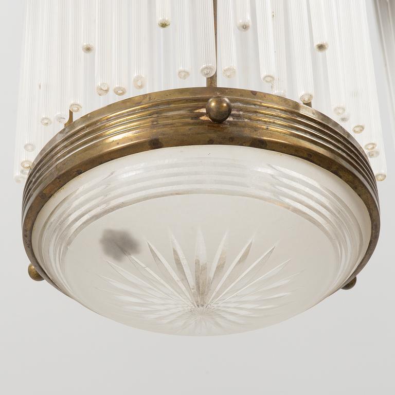 Taklampa, jugend, 1900-talets början.