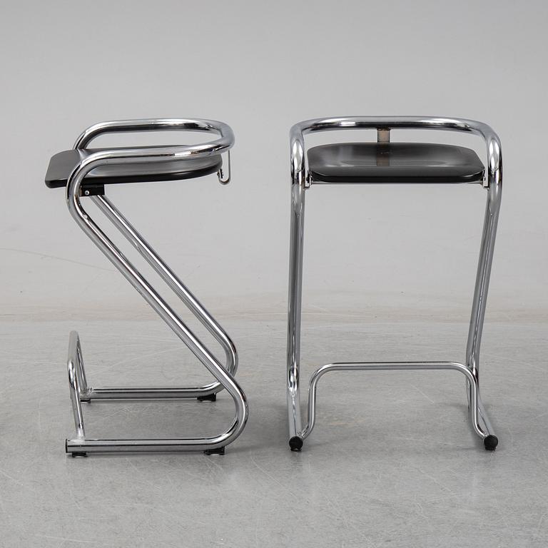 BARSTOLAR, 6 st, "S70-3", Börge Lindau och Bo Lindekrantz, Lammhults.