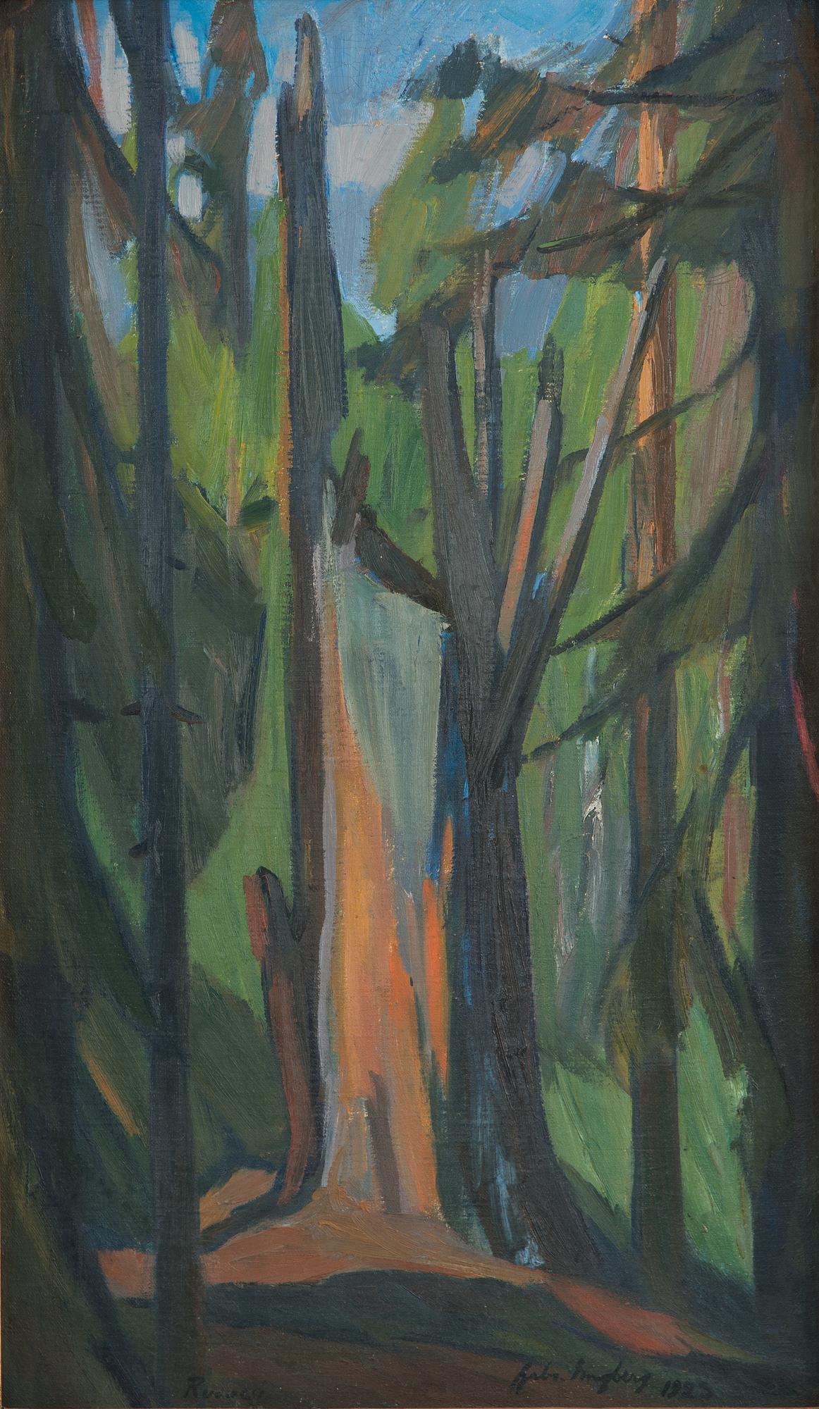 Gabriel Engberg, Wilderness landscape.