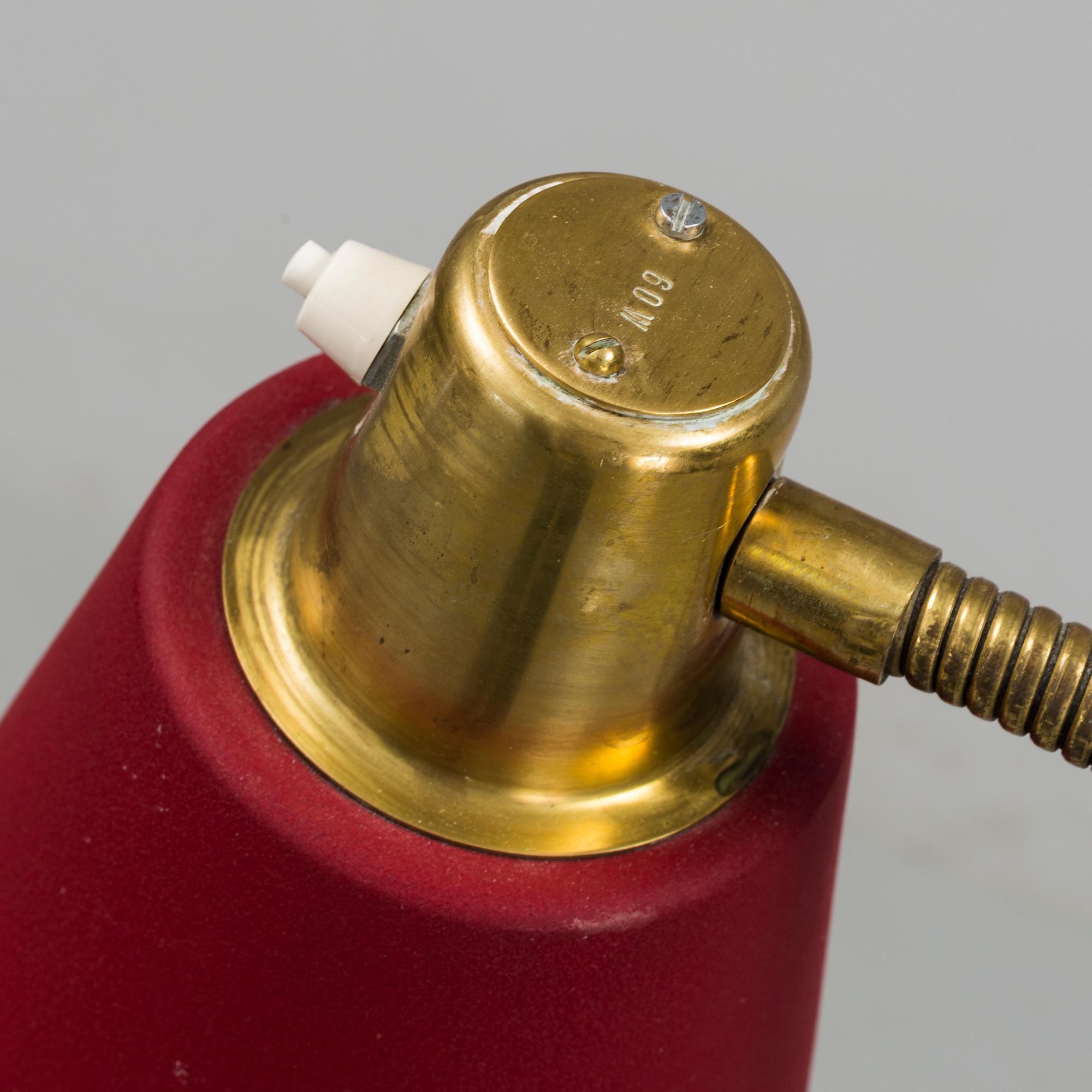 A floor lamp, "NK 32631", mid 20th century.