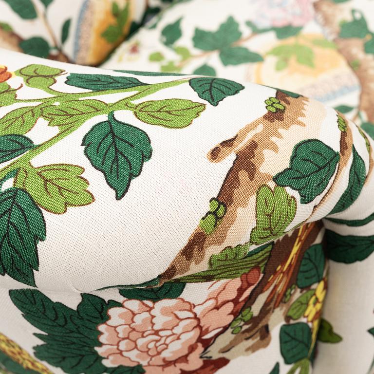 Josef Frank, a model 568 easy chair, Firma Svenskt Tenn.