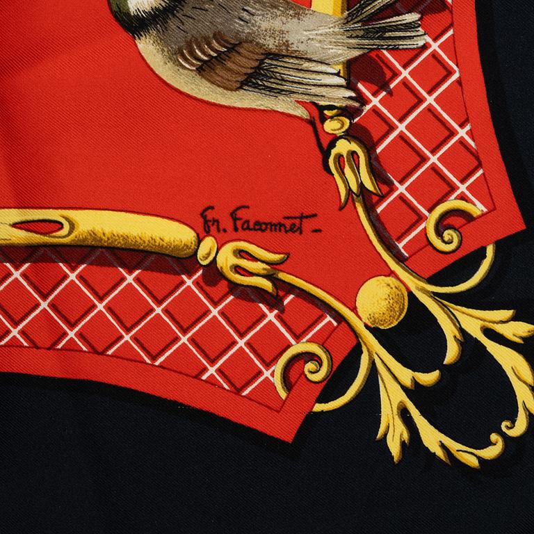 Hermès, scarf, "La Clé des Champs".