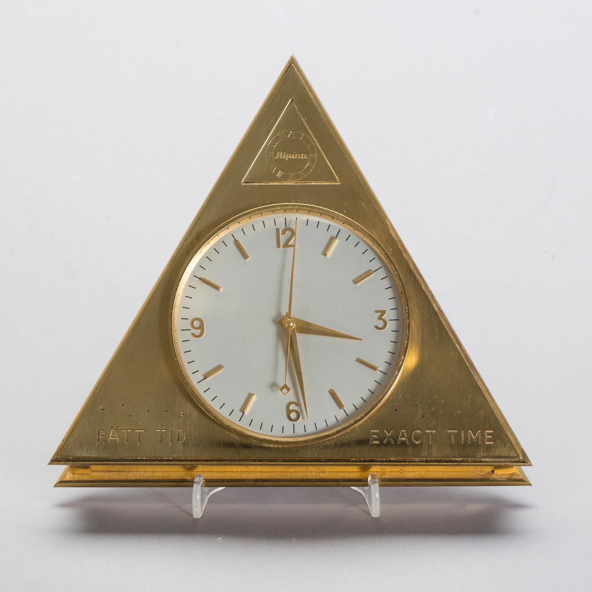 BORDSUR, Alpina, "Rätt tid", 1900-talets mitt.