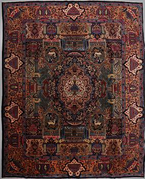 MATTA, Kashmar, modern tillverkning, signerad, 390 x 290 cm.