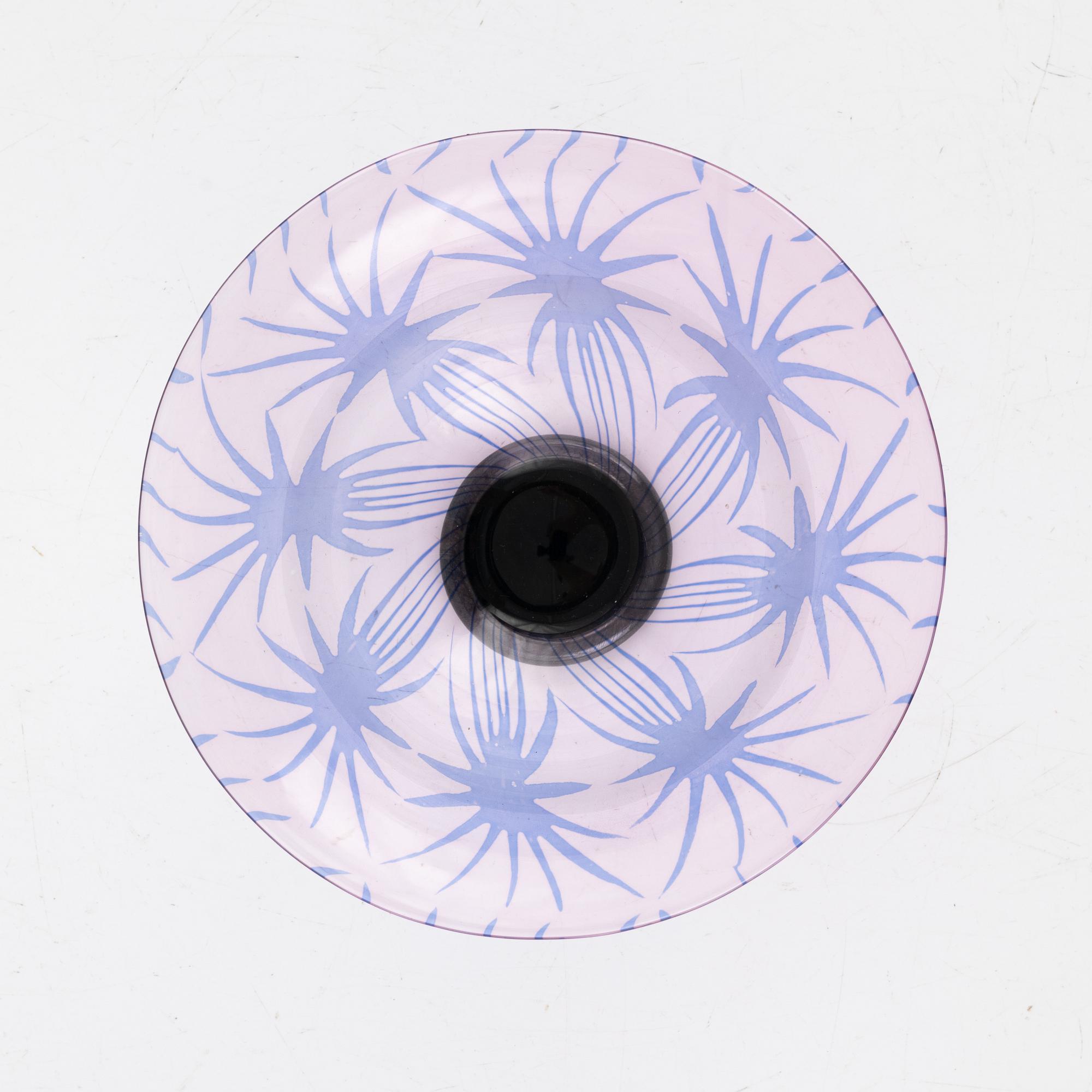 Eva Englund, a graal bowl, Orrefors, 1979.